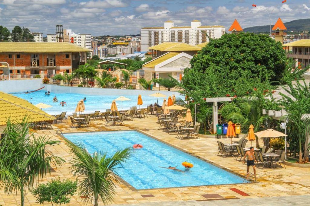 Lacqua diRoma Hotel com Parque Aquático 24 horas Caldas Novas Exterior foto