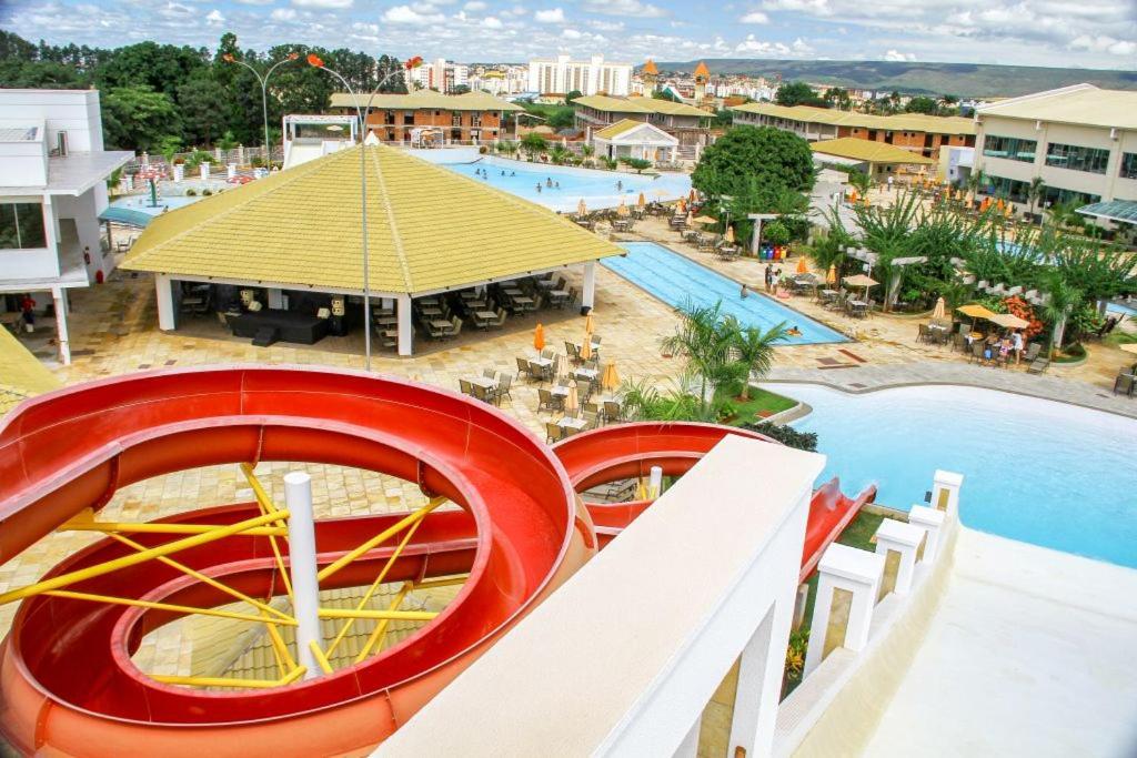 Lacqua diRoma Hotel com Parque Aquático 24 horas Caldas Novas Exterior foto